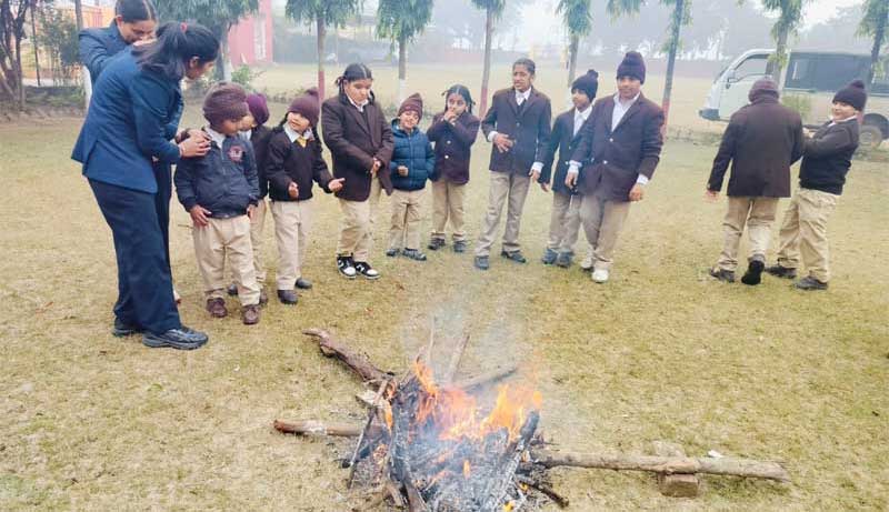 Lohri Celebration at Stanford Public School Kotla Badla